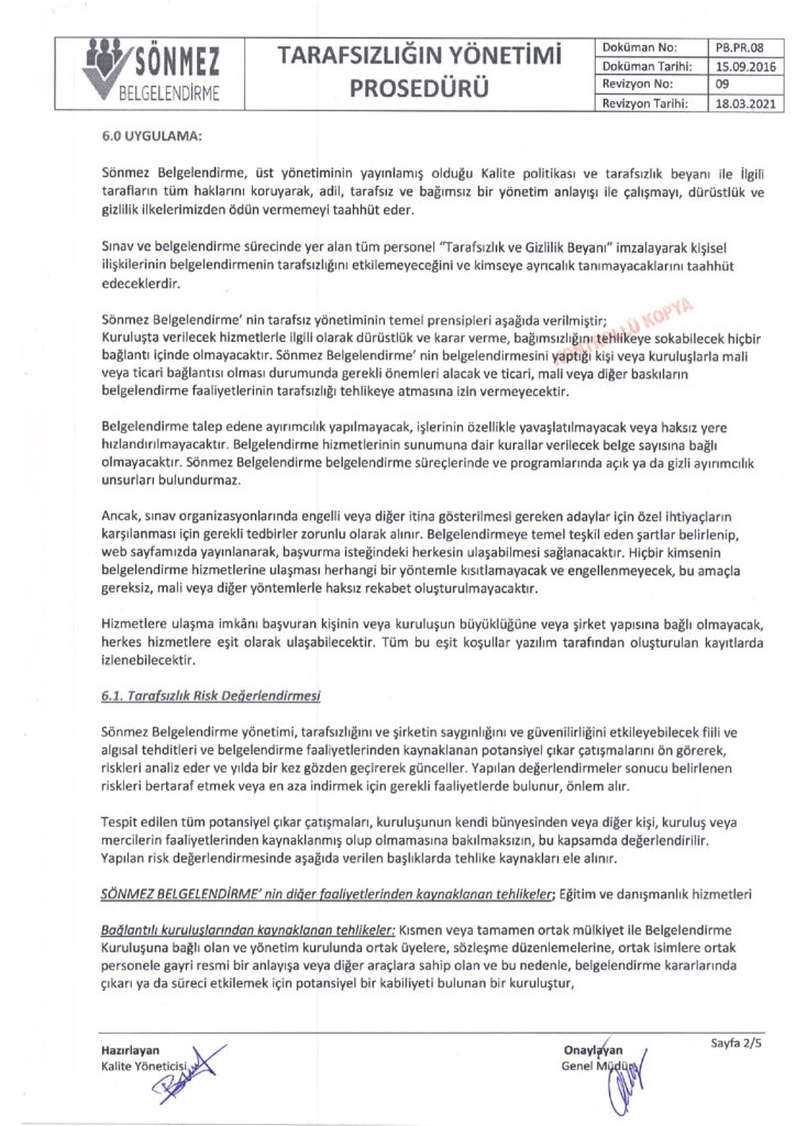 tarafsizligin yonetimi proseduru 2